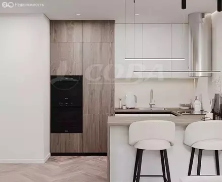 1-комнатная квартира: Тюмень, улица Михаила Сперанского, 43 (41 м)