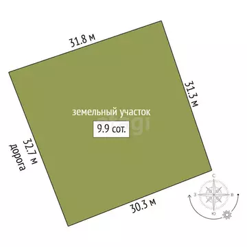 Участок в Симферопольский район, Добровское сельское поселение, село ...