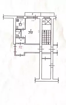 Квартира, 1 комната, 31 м