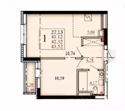 1-к кв. Башкортостан, Уфа Затон-Восточный жилрайон, Паруса жилой ...