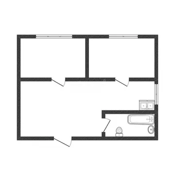 2-комнатная квартира: Бийск, Советская улица, 50 (45.6 м)