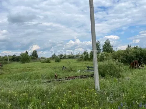 Участок в Тюменская область, Тюменский район, пос. Новотуринский  ...