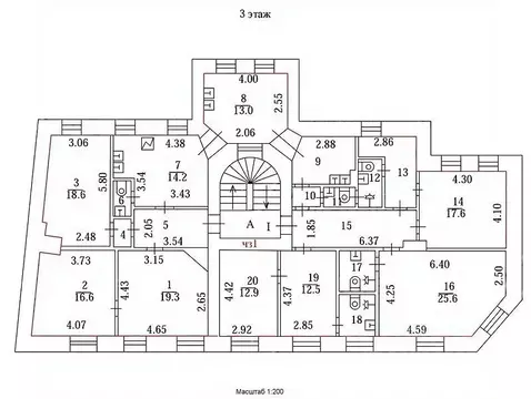 Помещение свободного назначения в Москва просп. Мира, 12С1 (329 м)