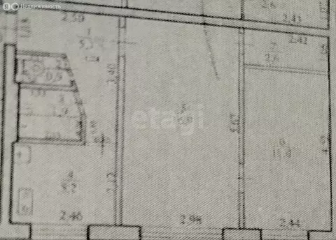 2-комнатная квартира: Атамановка, улица Связи, 43 (43.6 м)