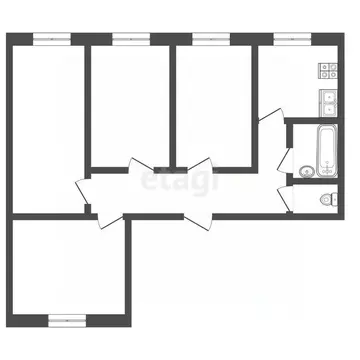 Комната Пермский край, Пермь ул. Менжинского, 36 (14.7 м)