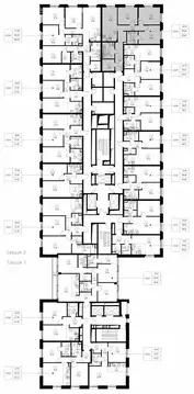 3-комнатная квартира: Москва, ЖК Мира (85.68 м)