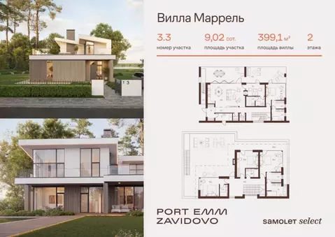 Дом в Тверская область, Калининский муниципальный округ, Порт Эмм ...
