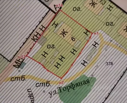 Участок в Тюменская область, Тюмень пос. Рабочий, ул. Торфяная (11.7 ...