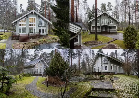 Дом в Ленинградская область, Выборгский район, Рощинское городское ...