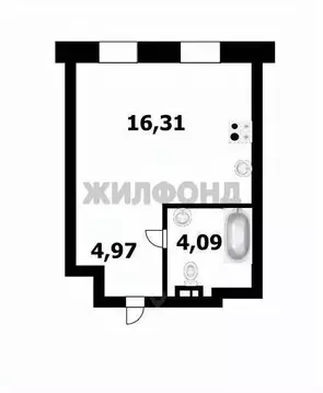 1-к кв. Новосибирская область, Новосибирск Светлановская ул., 46/1 ...