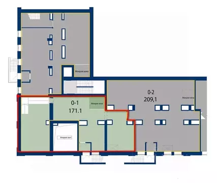 Помещение свободного назначения в Москва Ленинградский просп., 47С2 ...