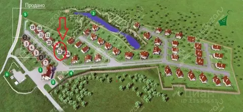 Дом в Самарская область, Самара Царев Град кп, 25 (394 м)