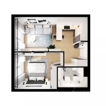 1-к кв. Москва Новоостаповская ул., 7к2 (36.01 м)