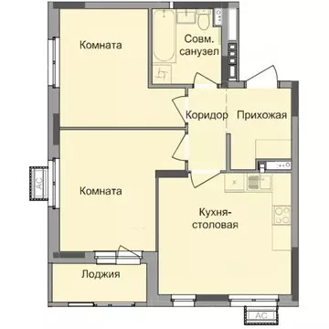 2-к кв. Удмуртия, Ижевск Северо-Западный жилрайон, 4-й мкр, Истории ...