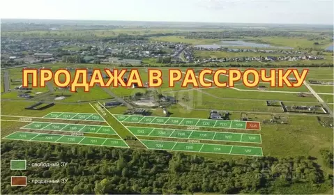 Участок в Тюменская область, Тюменский муниципальный округ, Чикчинское ...