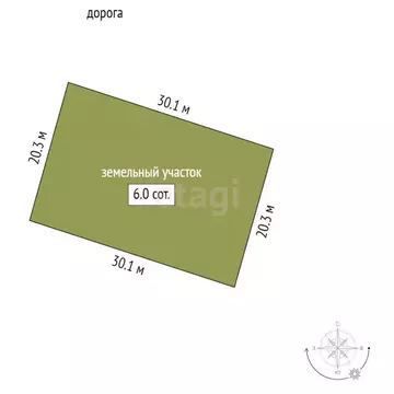 Участок в Крым, Ленинский район, Калиновское с/пос, Седой Азов ТСН 645 ...