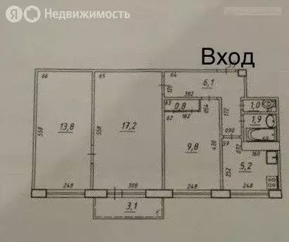 2-комнатная квартира: Самара, улица Стара-Загора, 195 (56 м)