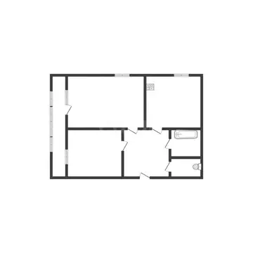 2-комнатная квартира: Бийск, квартал Чемровка, улица МПС, 8 (52.2 м)