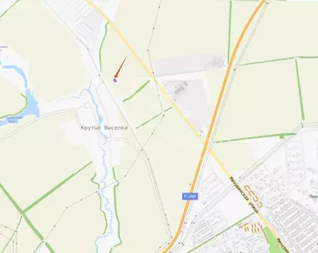 Участок в Тамбовский муниципальный округ, деревня Крутые Выселки (10 ...