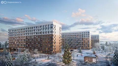 1-комнатная квартира: Новоселье, ЖК Глоракс Новоселье (33.15 м)