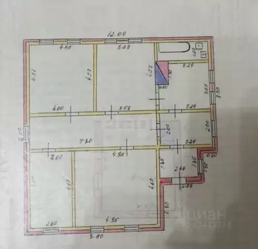 Дом в Белгородская область, Белгород Старогородская ул., 4 (75 м)