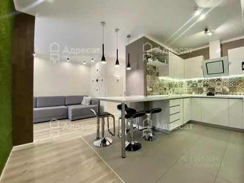 2-к кв. Волгоградская область, Волгоград ул. Пархоменко, 8 (58.8 м)