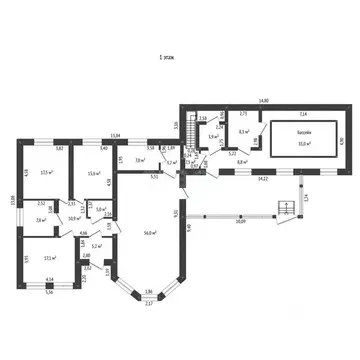 Дом в Башкортостан, Уфимский район, Юматовский сельсовет, д. Уптино ...