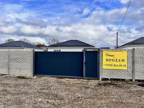 Дом в Крым, Симферопольский район, Трудовское с/пос, с. Строгоновка ...