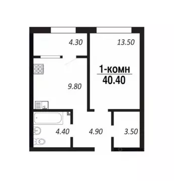 1-к кв. Омская область, Омск Заозерный мкр, Королев Парк-квартал, 3 ...