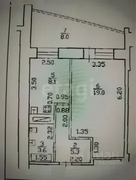1-к кв. Башкортостан, Уфа ул. Заки Валиди, 66 (40.0 м)