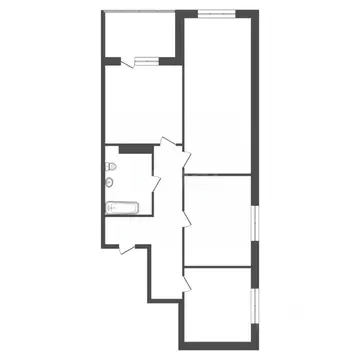 3-к кв. Красноярский край, Красноярск ул. Александра Матросова, 32 ...