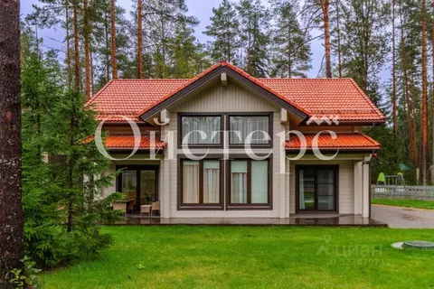 Дом в Ленинградская область, Выборгский район, Рощино пгт, ЦК-2 клп 10 ...