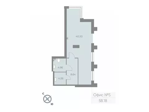 Помещение свободного назначения в Санкт-Петербург просп. Крузенштерна, ...