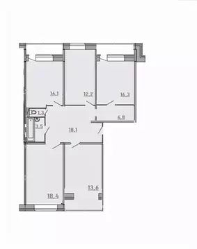 4-к кв. Пензенская область, Пенза ул. Гоголя, 26 (110.0 м)