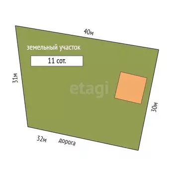 Дом в Коми, Сыктывдинский район, с. Выльгорт, Иволга-2 СТ 40А (51 м)