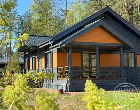 Дом в Ленинградская область, Выборгский район, Полянское с/пос, Лесной ...