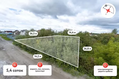 Участок в Тюменская область, Тюмень Царево садовое товарищество, 718 ...