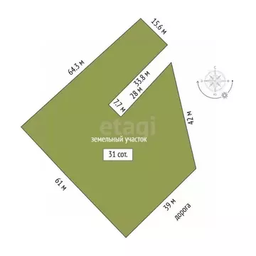 Участок в Пермский край, Добрянский муниципальный округ, д. Конец Гор  ...