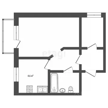 1-к кв. Севастополь ул. Степаняна, 11 (27.0 м)