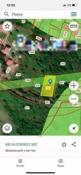 Участок в Тверская область, Кимрский муниципальный округ, д. Селищи  ...