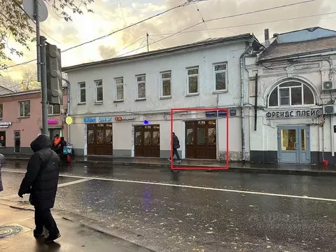 Помещение свободного назначения в Москва ул. Фридриха Энгельса, 23С3 ...