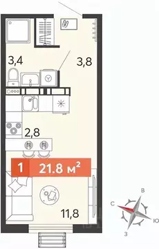Студия Пензенская область, Нижнеломовский район, с. Кривошеевка  (21.8 ...