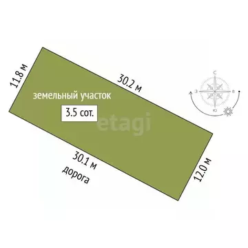 Участок в Тюменская область, Нижнетавдинский муниципальный округ, д. ...