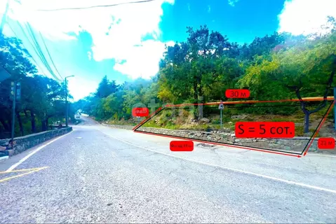 Участок в Крым, Ялта муниципальный округ, Гаспра пгт ш. ...