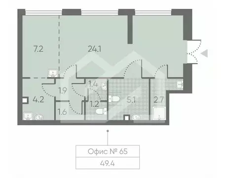 Помещение свободного назначения в Москва Производственная ул., 17 (49 ...