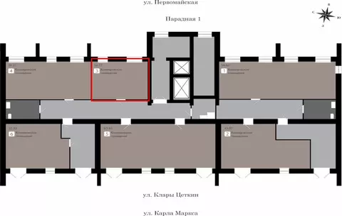 Офис в Коми, Сыктывкар Первомайская ул., 20 (27 м)