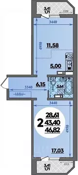 2-к кв. Краснодарский край, Краснодар ул. Генерал-лейтенанта ...