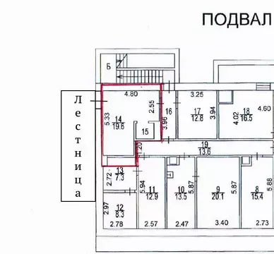 Торговая площадь в Москва ул. Марии Ульяновой, 9К4 (26 м)