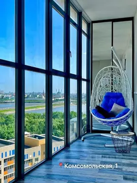 1-к кв. Татарстан, Казань Комсомольская ул., 1 (45.0 м)