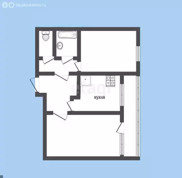 2-комнатная квартира: Ижевск, 7-я Подлесная улица, 22 (49.4 м)